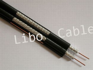 UL Standard RG59 Dual Coaxial Cable  75 Ohm RG Coaxial Cable For CATV CCTV System, RG59 Coaxial Cable