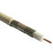 Quad-Shield RG7 Coaxial Cable  ROSH Standard 21% CCS 75 Ohm Coaxial Cable For CATV  CCTV